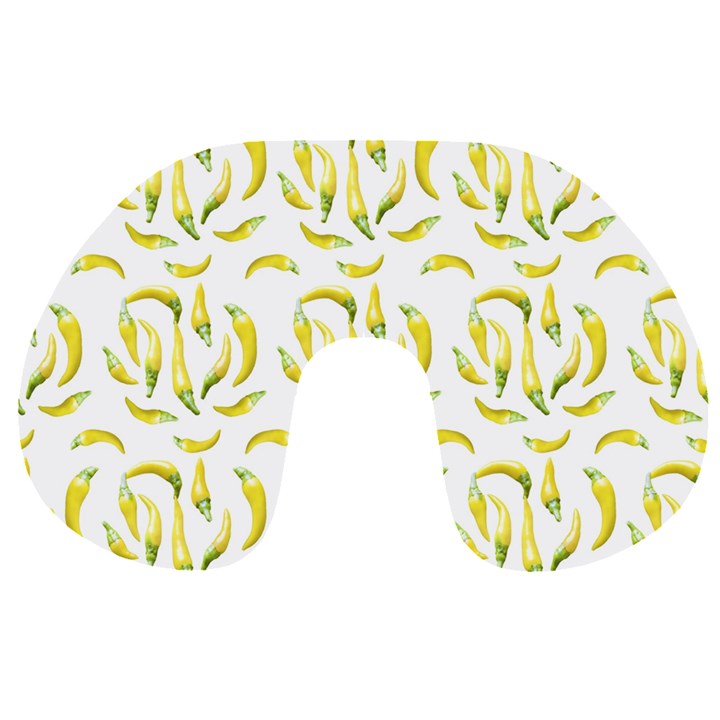 Chilli Pepers Pattern Motif Travel Neck Pillows