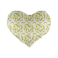 Chilli Pepers Pattern Motif Standard 16  Premium Flano Heart Shape Cushions by dflcprints