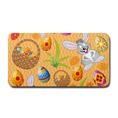 Easter Bunny And Egg Basket Medium Bar Mats by allthingseveryone