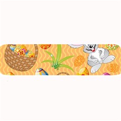 Easter Bunny And Egg Basket Large Bar Mats by allthingseveryone