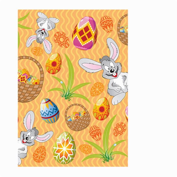 Easter Bunny And Egg Basket Large Garden Flag (Two Sides)