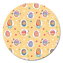 Fun Easter Eggs Magnet 5  (round) by allthingseveryone