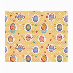 Fun Easter Eggs Small Glasses Cloth by allthingseveryone