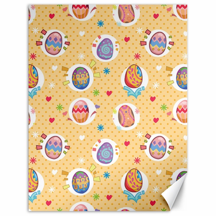 Fun Easter Eggs Canvas 18  x 24  