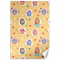 Fun Easter Eggs Canvas 24  X 36  by allthingseveryone