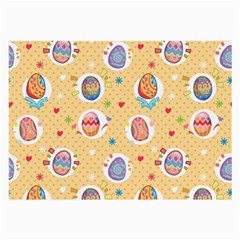 Fun Easter Eggs Large Glasses Cloth by allthingseveryone