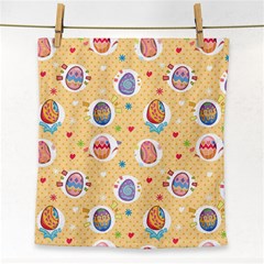 Fun Easter Eggs Face Towel by allthingseveryone