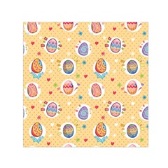 Fun Easter Eggs Small Satin Scarf (square) by allthingseveryone