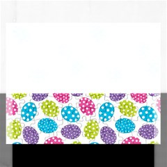 Polka Dot Easter Eggs Rectangular Jigsaw Puzzl by allthingseveryone