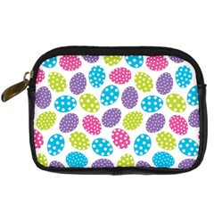 Polka Dot Easter Eggs Digital Camera Cases by allthingseveryone