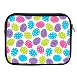 Polka dot Easter Eggs Apple iPad 2/3/4 Zipper Cases Front