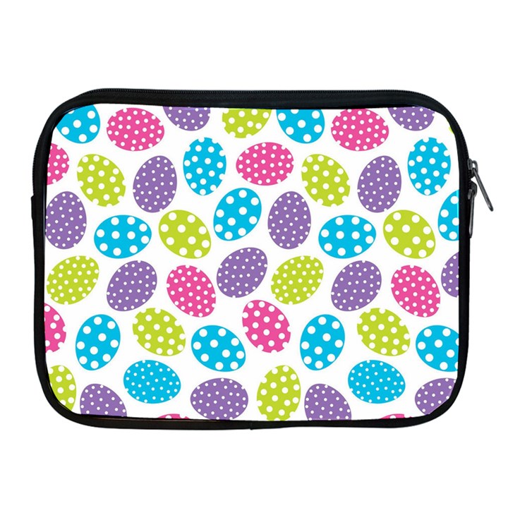 Polka dot Easter Eggs Apple iPad 2/3/4 Zipper Cases