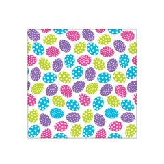 Polka Dot Easter Eggs Satin Bandana Scarf by allthingseveryone