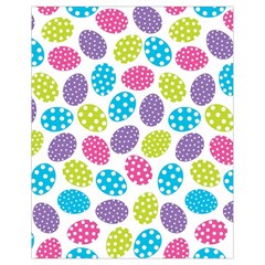 Polka Dot Easter Eggs Drawstring Bag (small) by allthingseveryone