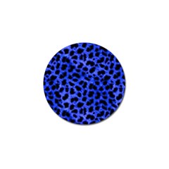 Blue Cheetah Print  Golf Ball Marker (10 pack)