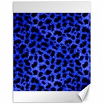 Blue Cheetah Print  Canvas 18  x 24   17.8 x23.08  Canvas - 1