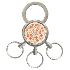 Honeysuckle Delight 3-ring Key Chains by allthingseveryone