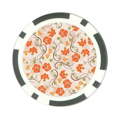 Honeysuckle Delight Poker Chip Card Guard by allthingseveryone