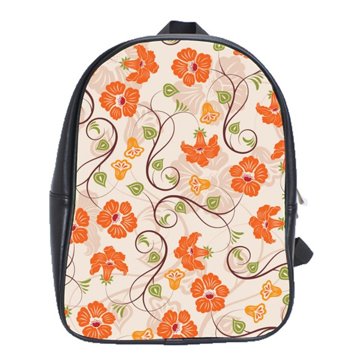 Honeysuckle Delight School Bag (XL)