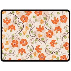 Honeysuckle Delight Double Sided Fleece Blanket (large)  by allthingseveryone