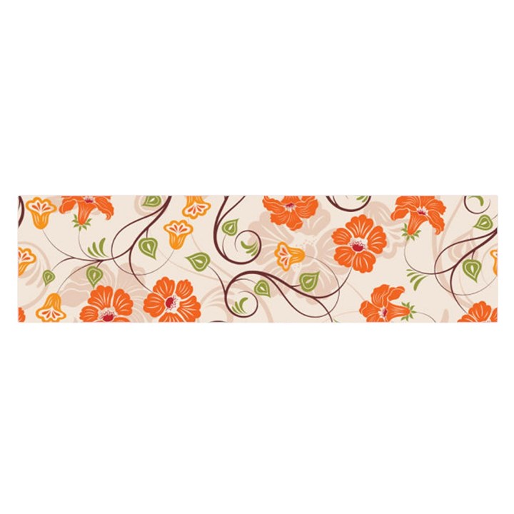 Honeysuckle Delight Satin Scarf (Oblong)