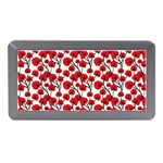 Red Flowers Memory Card Reader (Mini) Front