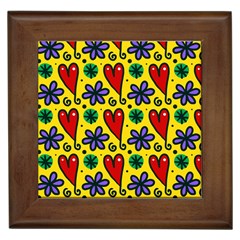 Spring Love Framed Tiles by allthingseveryone