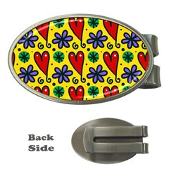 Spring Love Money Clips (oval)  by allthingseveryone