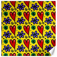 Spring Love Canvas 16  X 16   by allthingseveryone