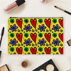 Spring Love Cosmetic Bag (large)  by allthingseveryone