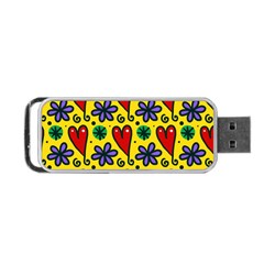 Spring Love Portable Usb Flash (two Sides) by allthingseveryone