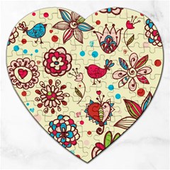 Spring Time Fun Jigsaw Puzzle (heart) by allthingseveryone