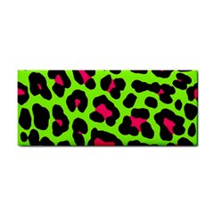 Neon Green Leopard Print Cosmetic Storage Cases