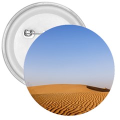 Desert Dunes With Blue Sky 3  Buttons by Ucco