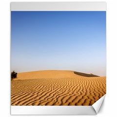 Desert Dunes With Blue Sky Canvas 20  X 24   by Ucco