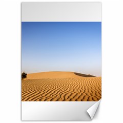 Desert Dunes With Blue Sky Canvas 20  X 30   by Ucco