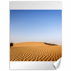 Desert Dunes With Blue Sky Canvas 36  X 48   by Ucco