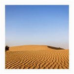 Desert Dunes With Blue Sky Medium Glasses Cloth (2-Side) Front