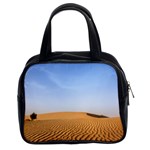 Desert Dunes With Blue Sky Classic Handbags (2 Sides) Front