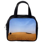 Desert Dunes With Blue Sky Classic Handbags (2 Sides) Back