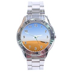 Desert Dunes With Blue Sky Stainless Steel Analogue Watch by Ucco