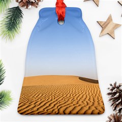 Desert Dunes With Blue Sky Ornament (bell) by Ucco