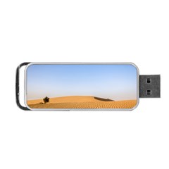 Desert Dunes With Blue Sky Portable Usb Flash (two Sides) by Ucco