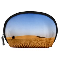 Desert Dunes With Blue Sky Accessory Pouches (large)  by Ucco