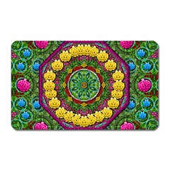 Bohemian Chic In Fantasy Style Magnet (rectangular) by pepitasart