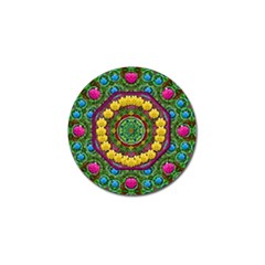 Bohemian Chic In Fantasy Style Golf Ball Marker by pepitasart