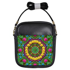 Bohemian Chic In Fantasy Style Girls Sling Bags by pepitasart