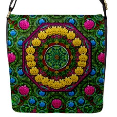 Bohemian Chic In Fantasy Style Flap Messenger Bag (s) by pepitasart