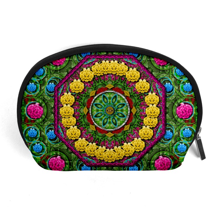 Bohemian Chic In Fantasy Style Accessory Pouches (Large) 