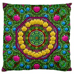 Bohemian Chic In Fantasy Style Standard Flano Cushion Case (one Side) by pepitasart